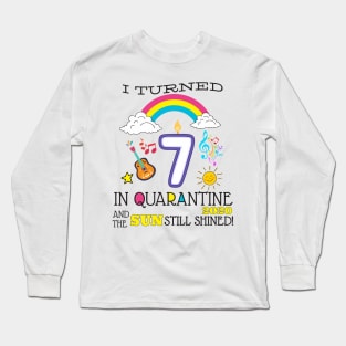 Quarantine 7th Birthday 2020 Long Sleeve T-Shirt